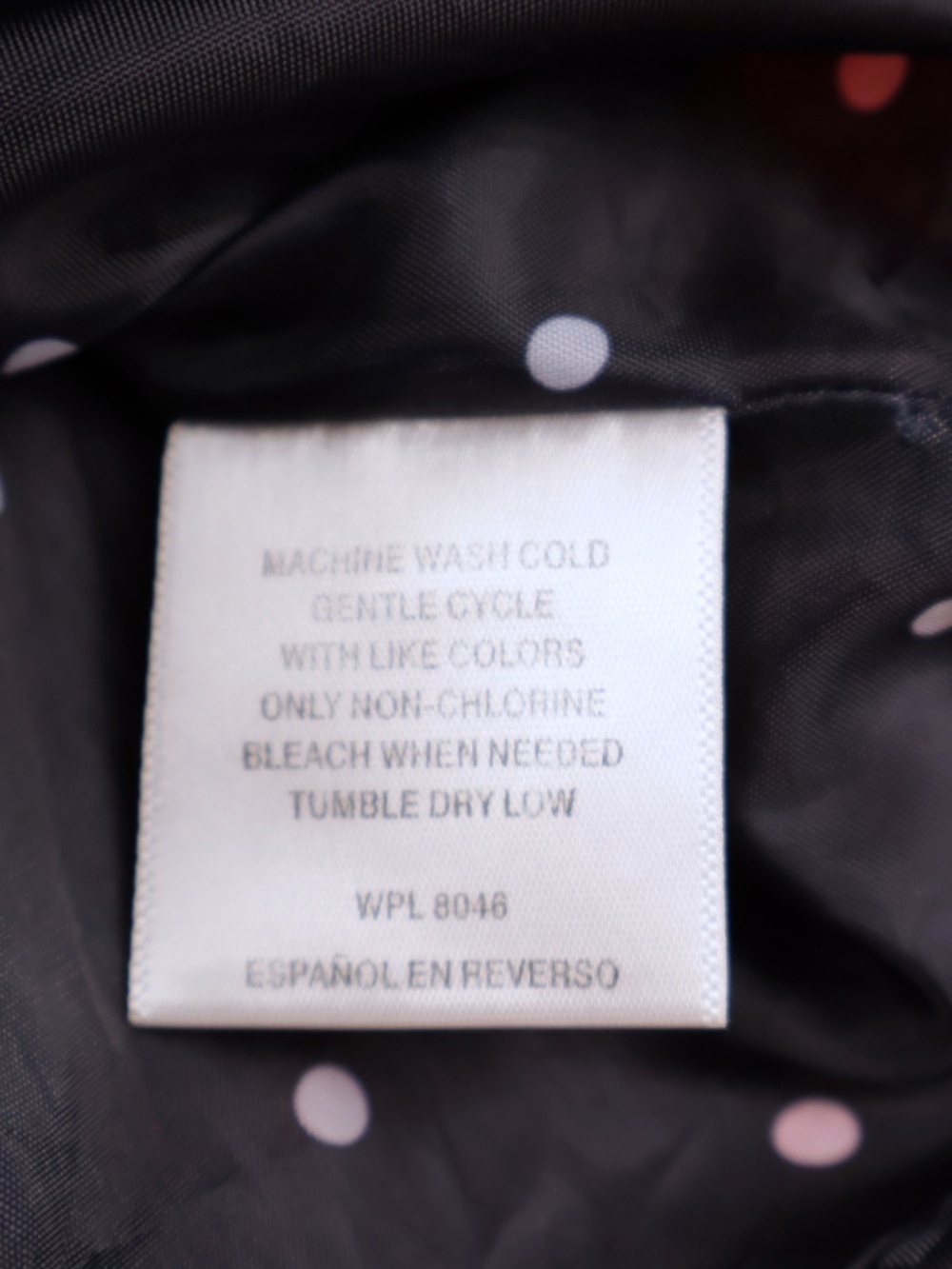 Charter Club Coral Pink Water Resistant Hooded Rain Jacket Coat Small - Picture 7 of 12